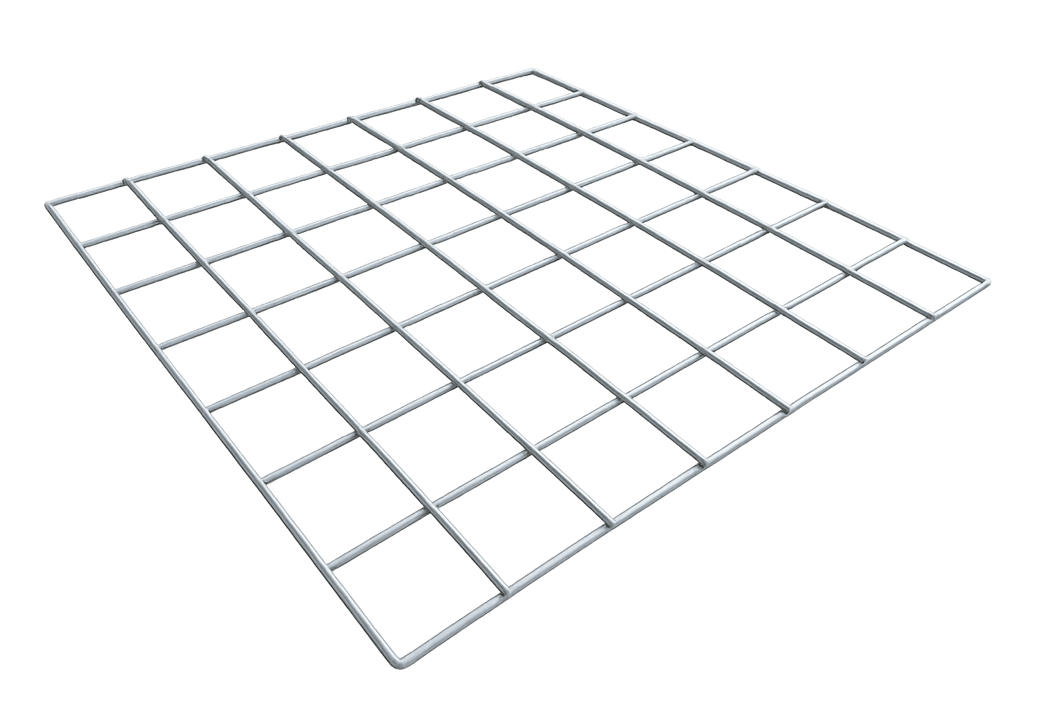PexxaFloor® verzinkt Staalmat 3mm 10x10cm 120x210cm - 1