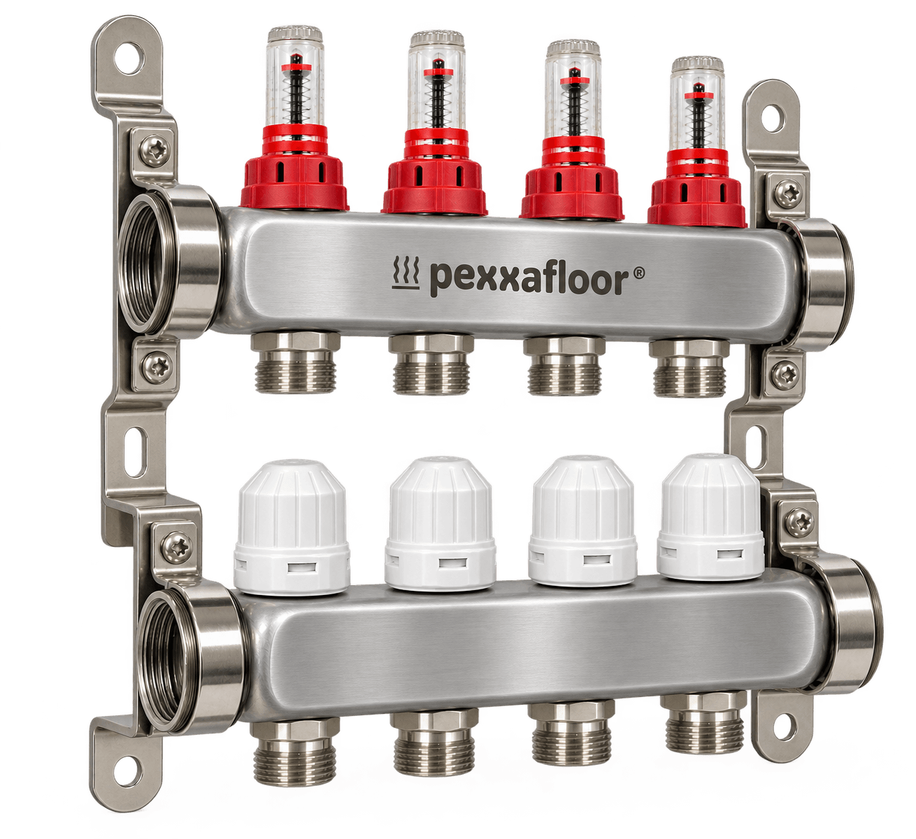 Pexxafloor ® SS Manifoldkits 1"FxF > 2 loops - 1
